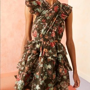 ULLA JOHNSON Serafina Floral Mini Dress SIZE 0 NWT